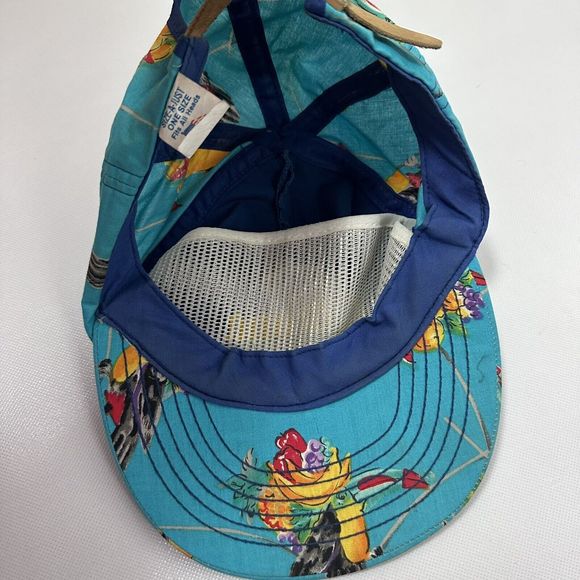 Vintage Corona Extra Hat Tropical Strapback Cap Beer 80s 90s Islander Tu… - Picture 7 of 8